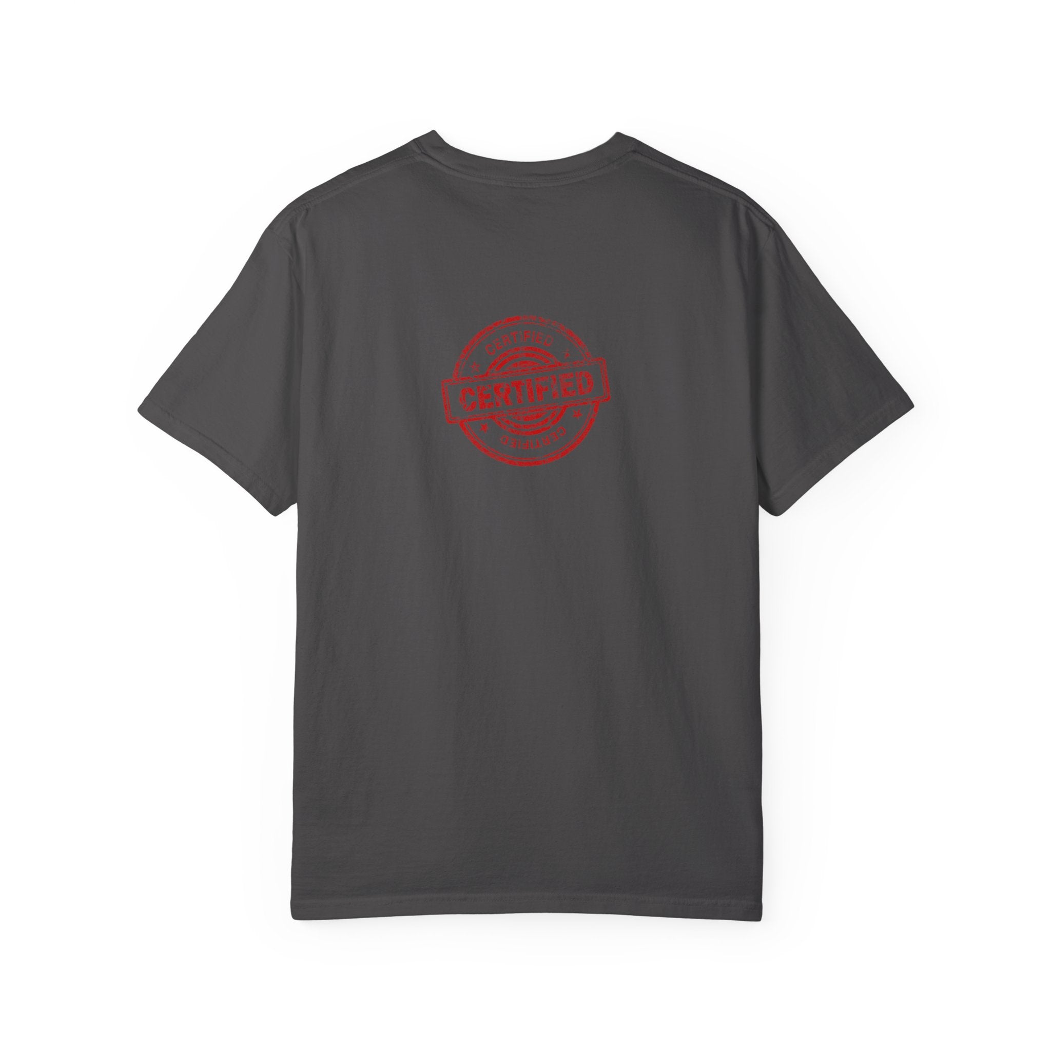 Good Human T-Shirt — Retro Red Text Graphic Tee