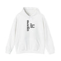 Hoodie — BE KIND "It's Cheaper Than Therapy" Vertical Text Comfort Hoodie