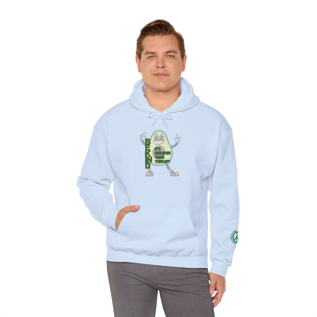 Be Kind Avocado Therapy Hoodie – Funny