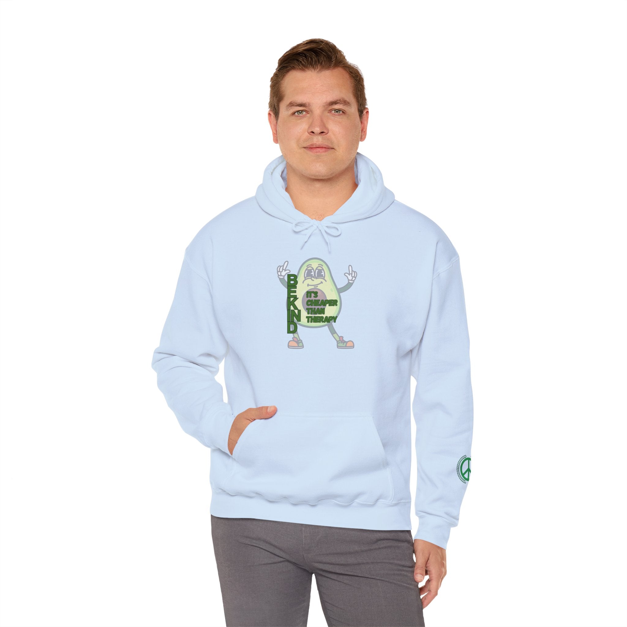 Be Kind Avocado Therapy Hoodie – Funny
