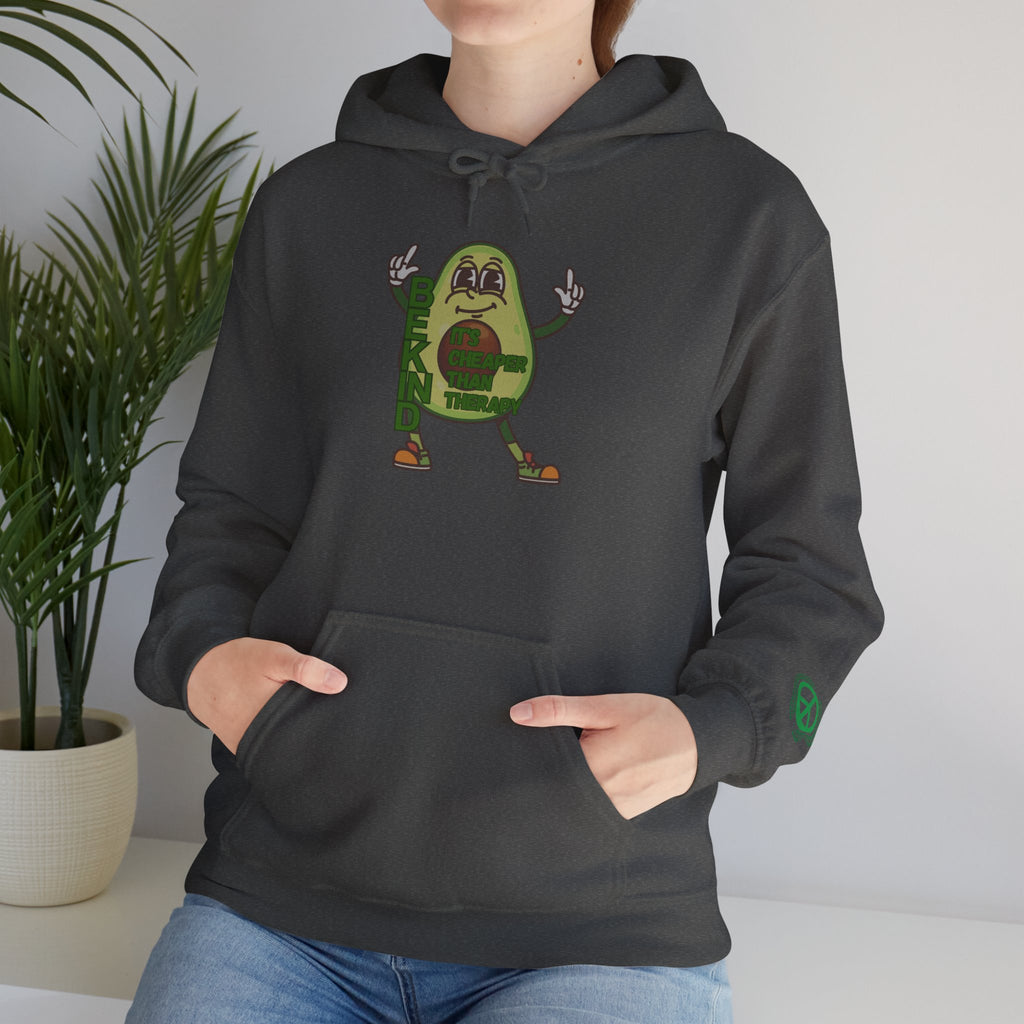 Be Kind Avocado Therapy Hoodie – Funny