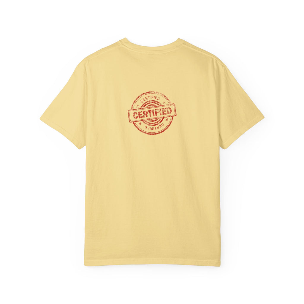 Good Human T-Shirt — Retro Red Text Graphic Tee