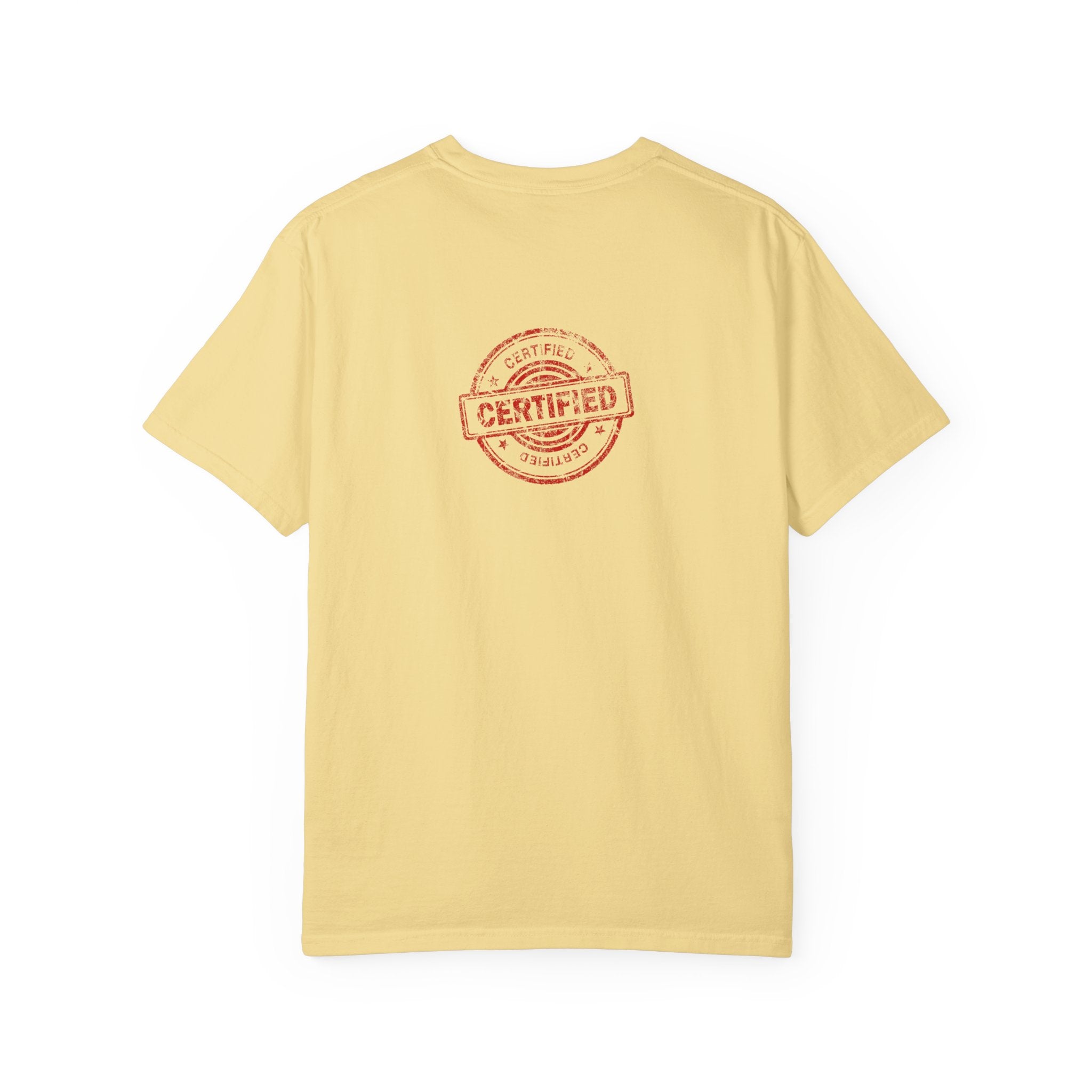 Good Human T-Shirt — Retro Red Text Graphic Tee