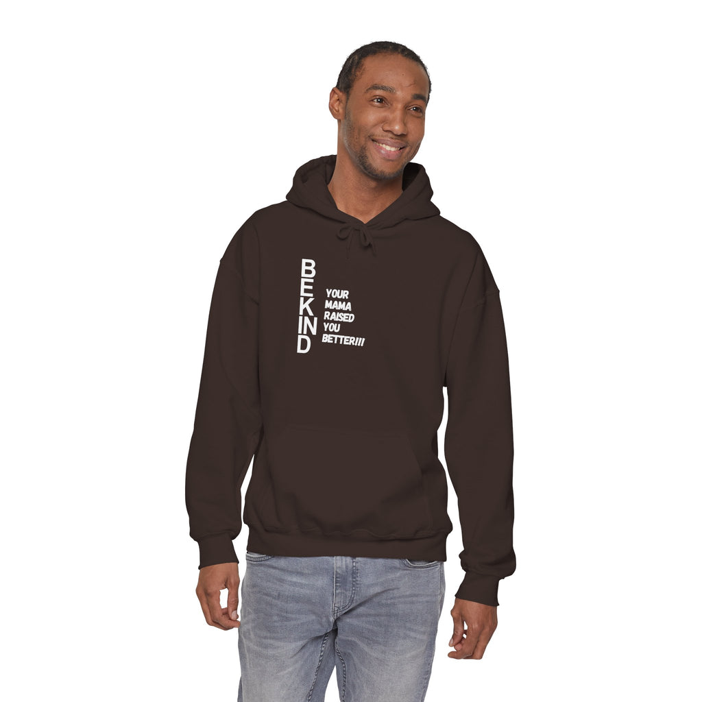 BE KIND Hoodie — 'Be Kind' Message Sweatshirt for Everyday Comfort