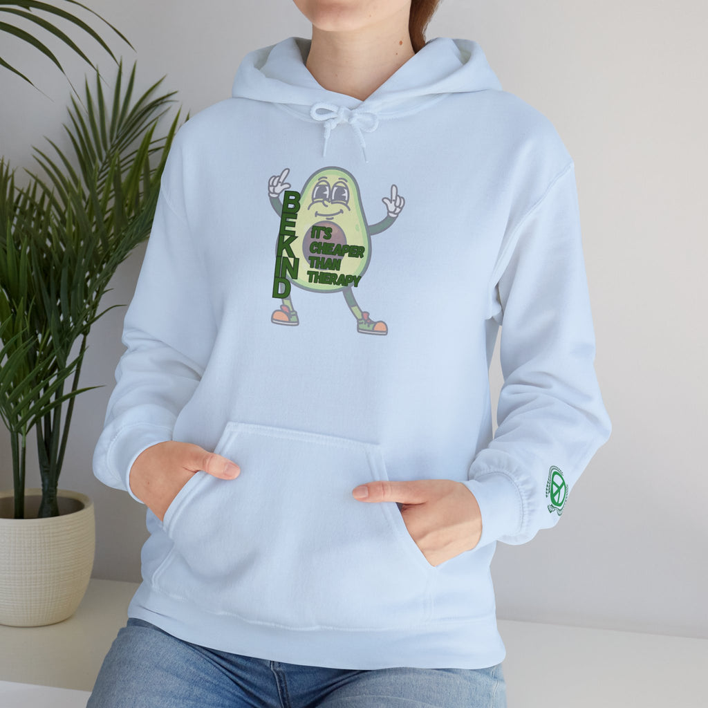 Be Kind Avocado Therapy Hoodie – Funny
