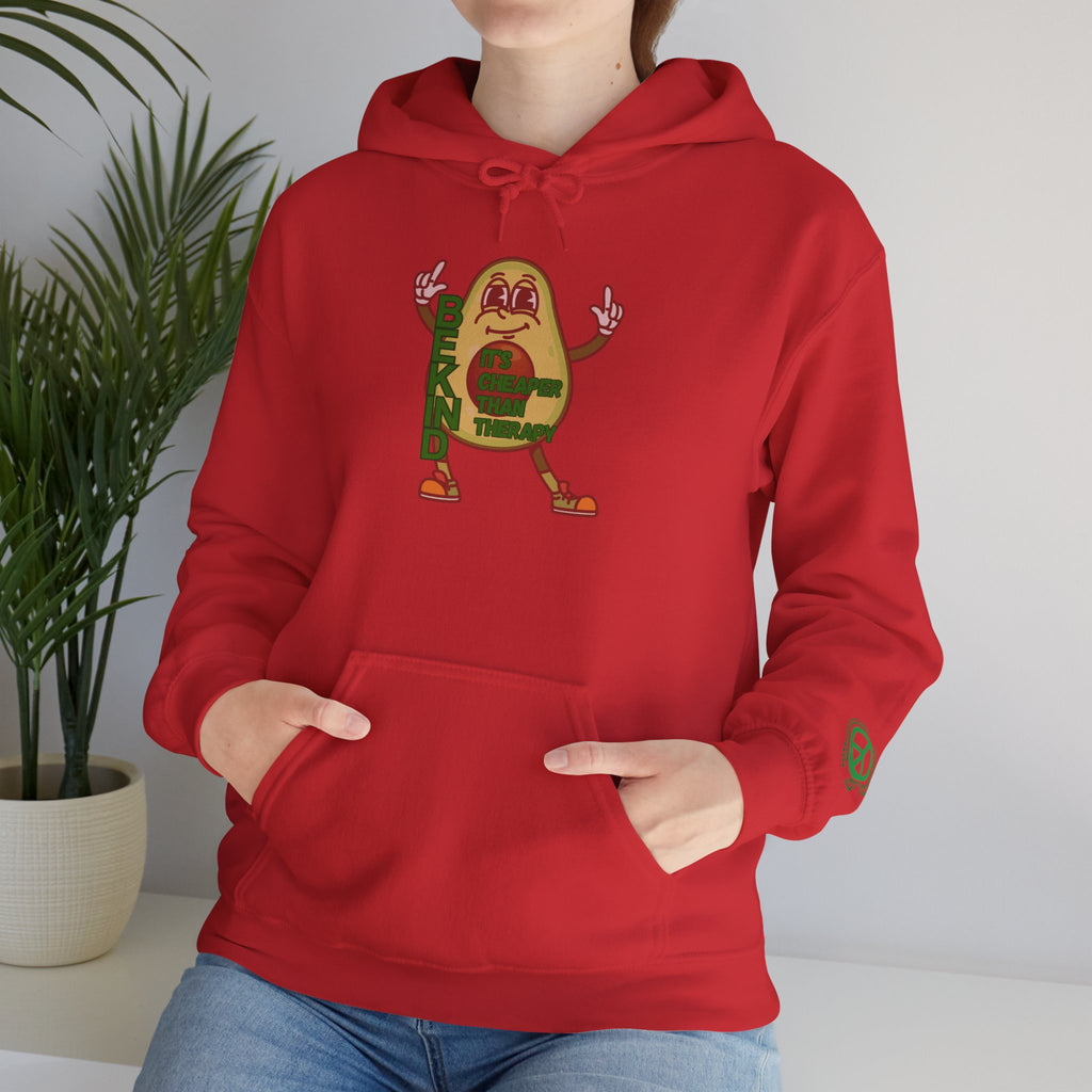 Be Kind Avocado Therapy Hoodie – Funny