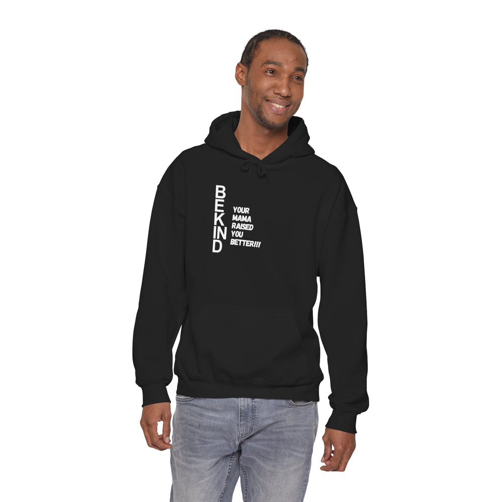 BE KIND Hoodie — 'Be Kind' Message Sweatshirt for Everyday Comfort