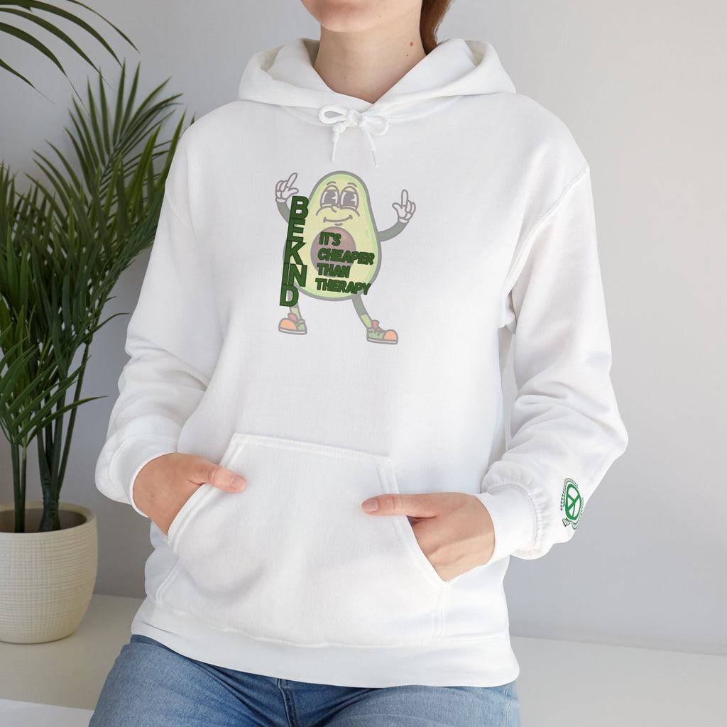 Be Kind Avocado Therapy Hoodie – Funny