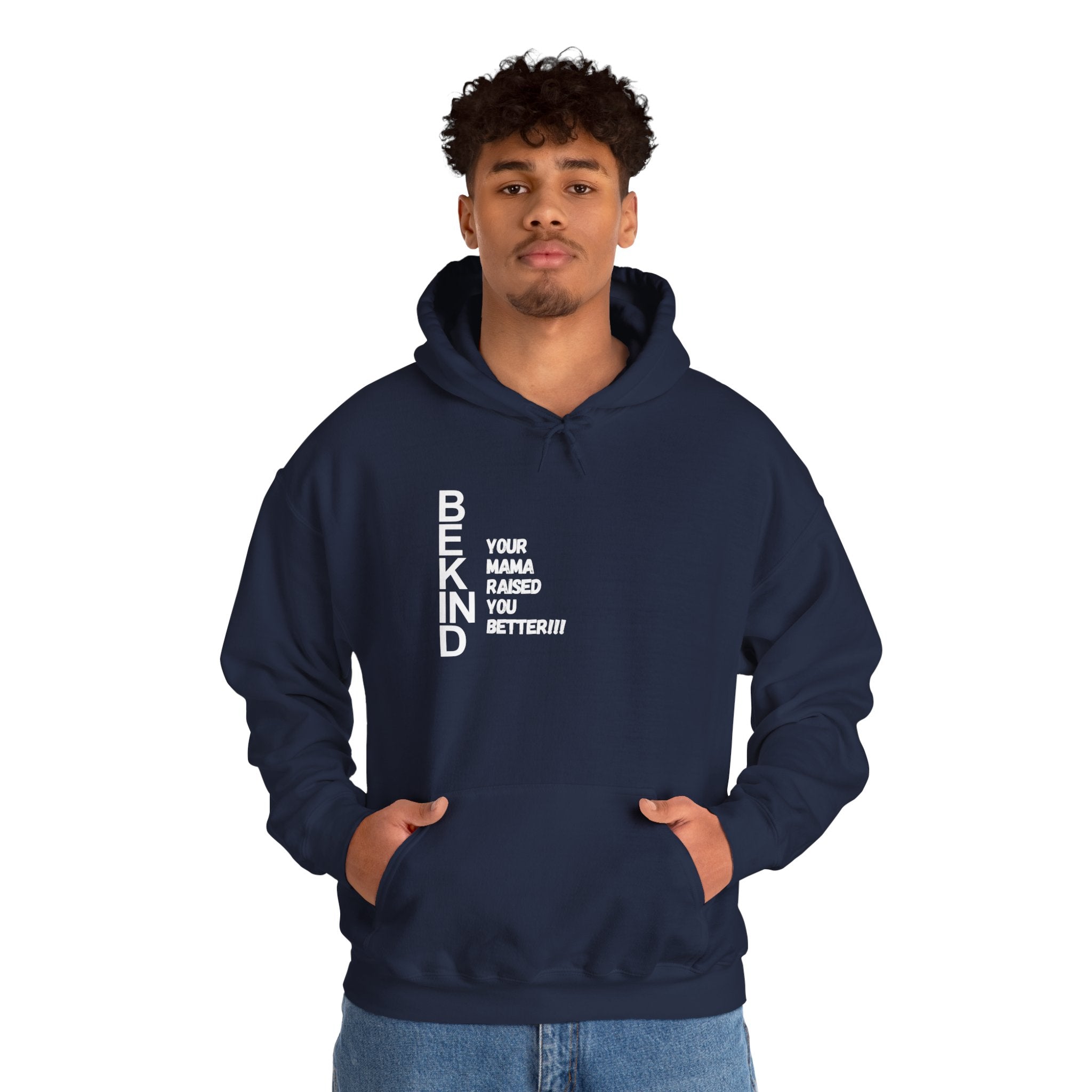 BE KIND Hoodie — 'Be Kind' Message Sweatshirt for Everyday Comfort
