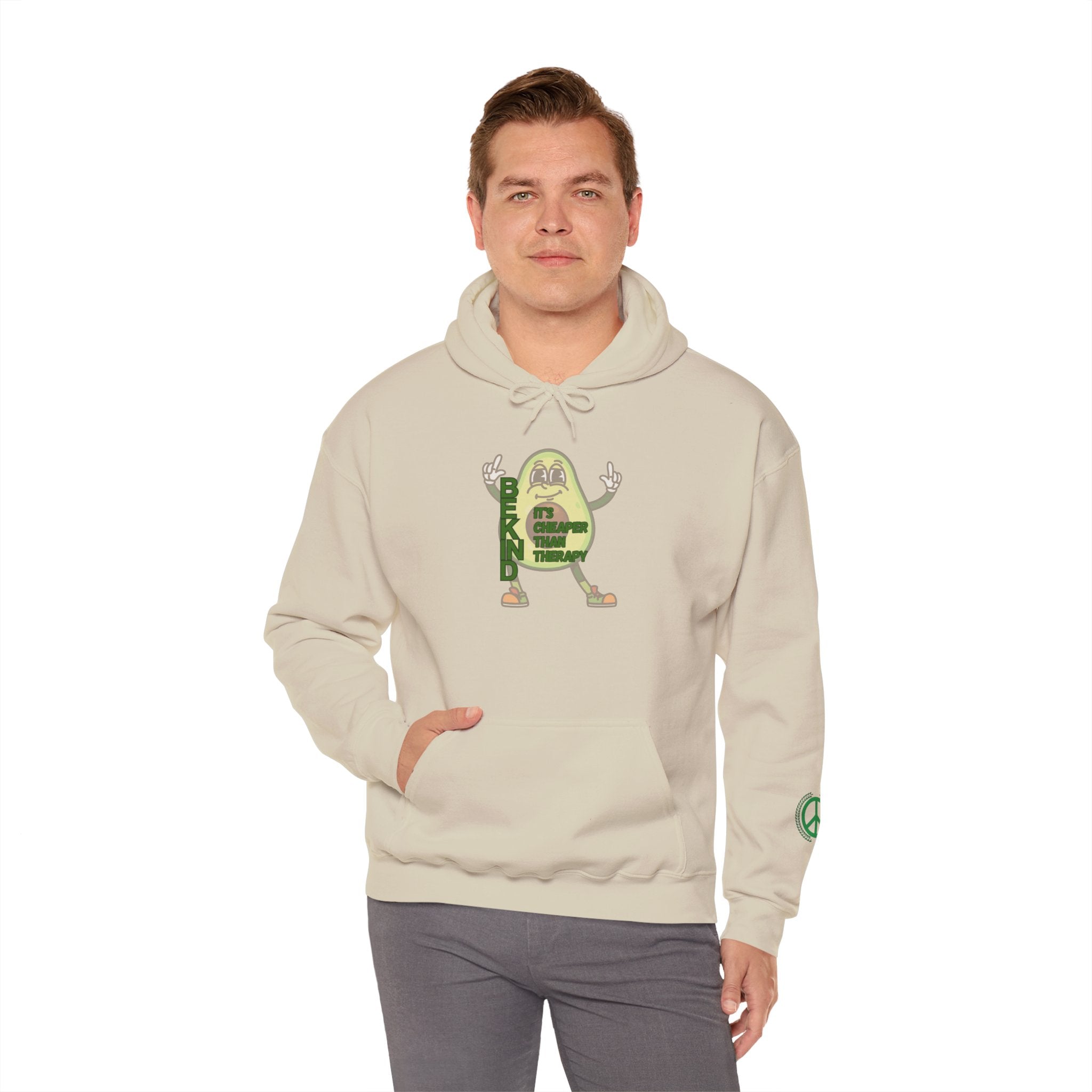 Be Kind Avocado Therapy Hoodie – Funny