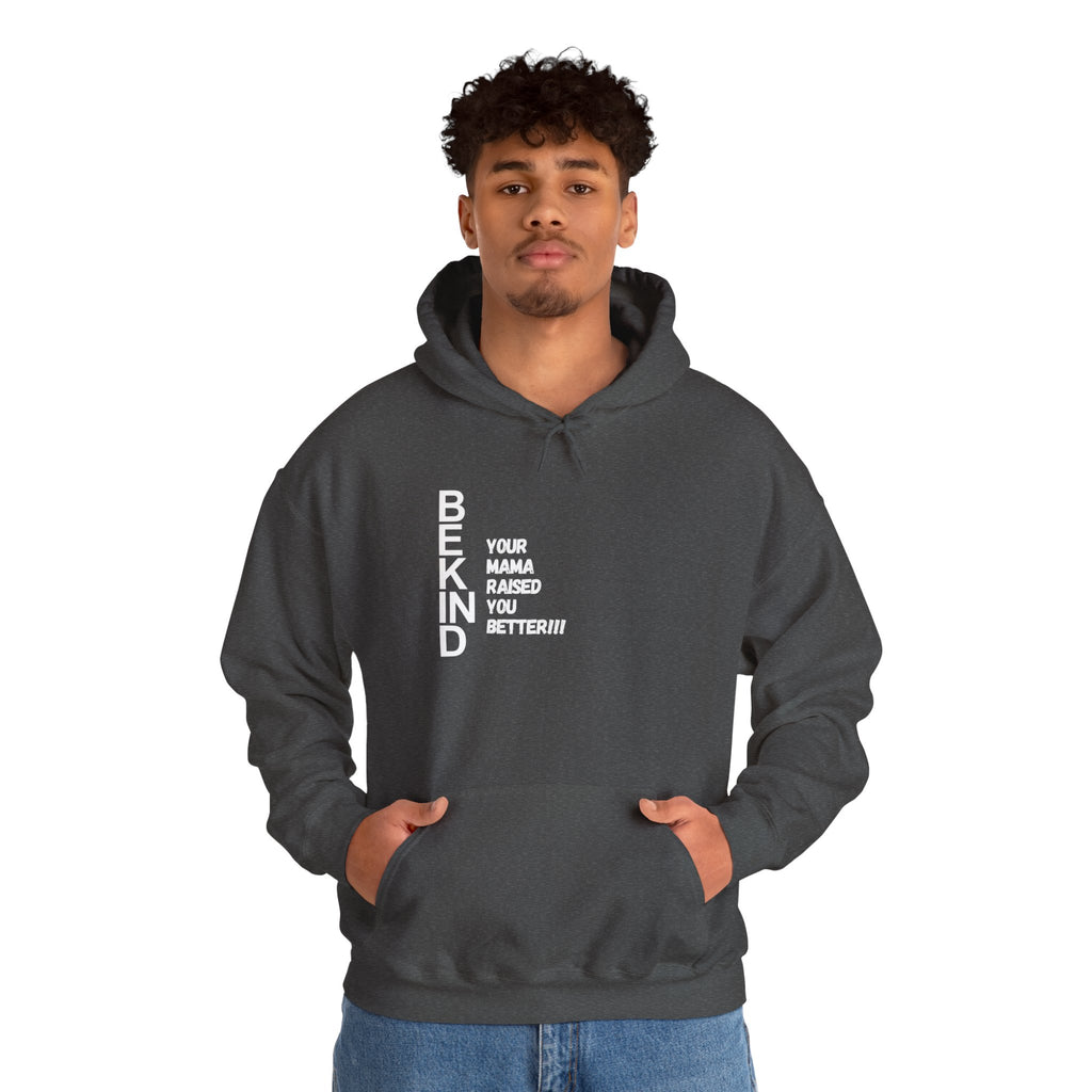 BE KIND Hoodie — 'Be Kind' Message Sweatshirt for Everyday Comfort