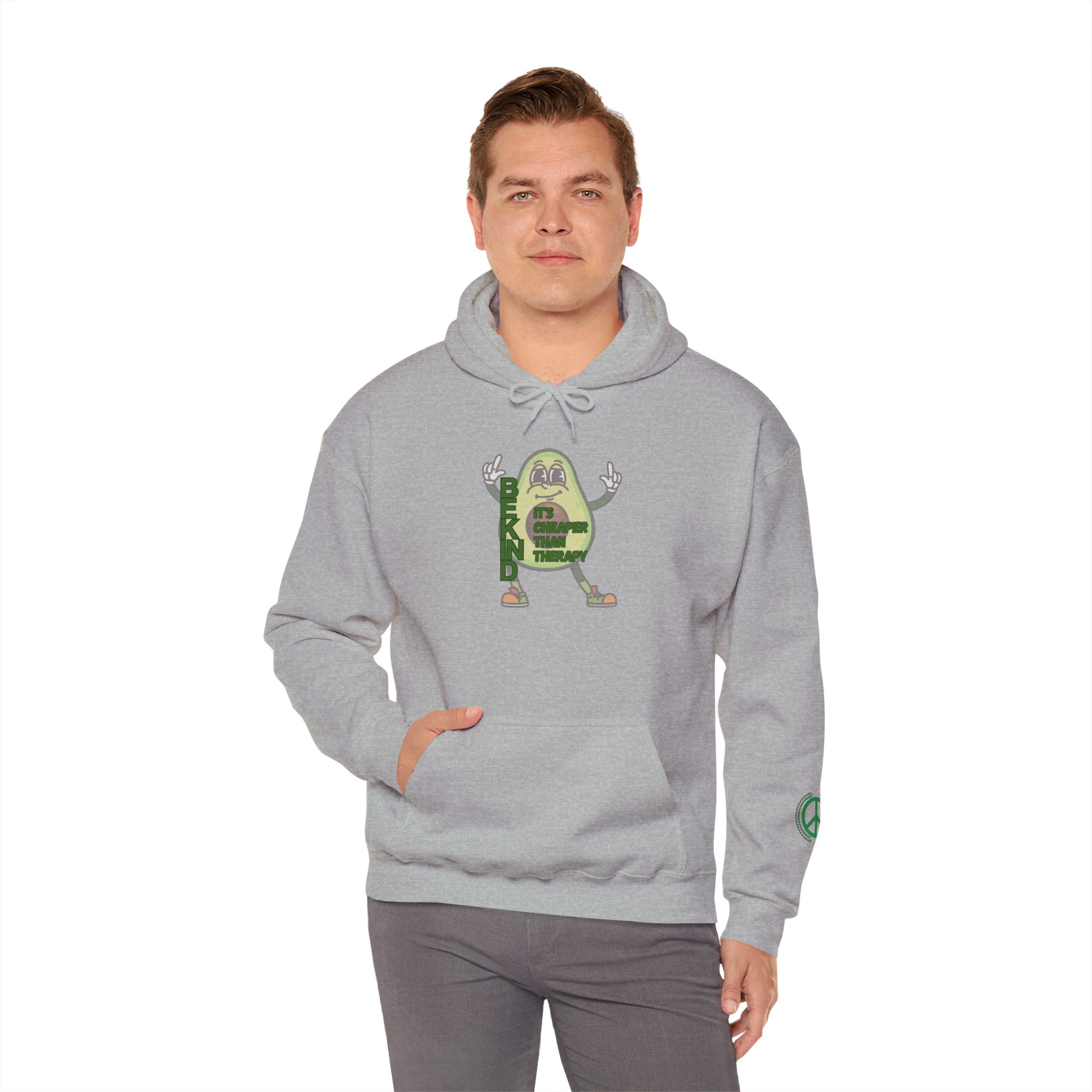 Be Kind Avocado Therapy Hoodie – Funny