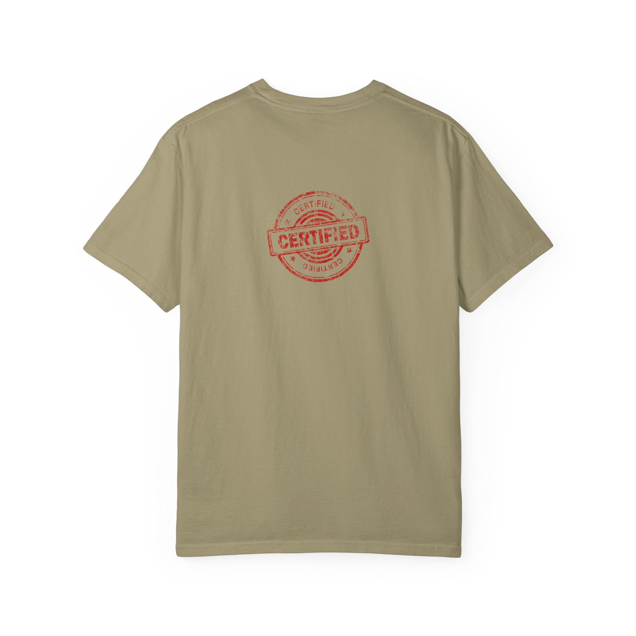 Good Human T-Shirt — Retro Red Text Graphic Tee