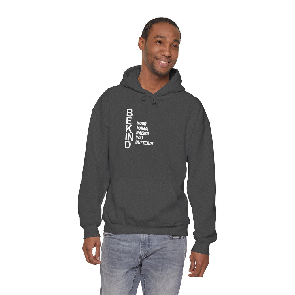 BE KIND Hoodie — 'Be Kind' Message Sweatshirt for Everyday Comfort