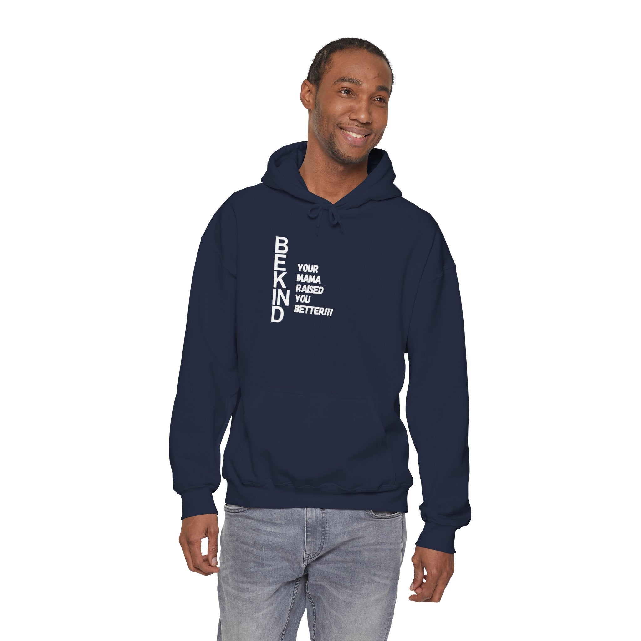 BE KIND Hoodie — 'Be Kind' Message Sweatshirt for Everyday Comfort