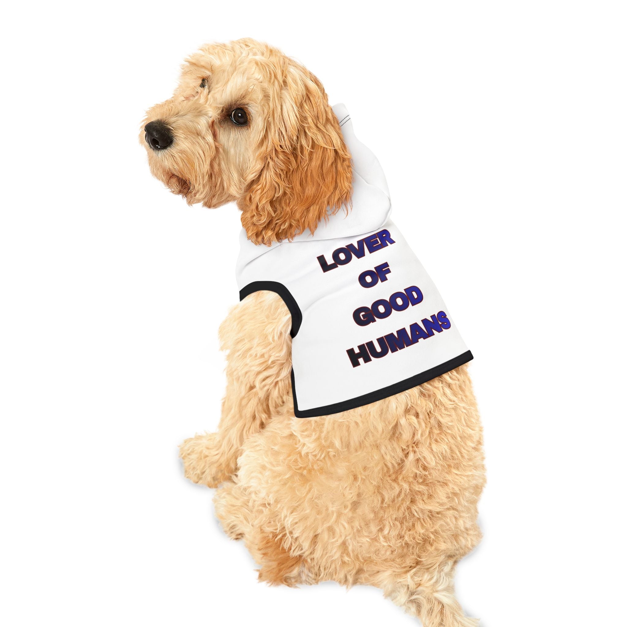 Pet Hoodie — "Lover of Good Humans" Cozy Dog & Cat Hoodie