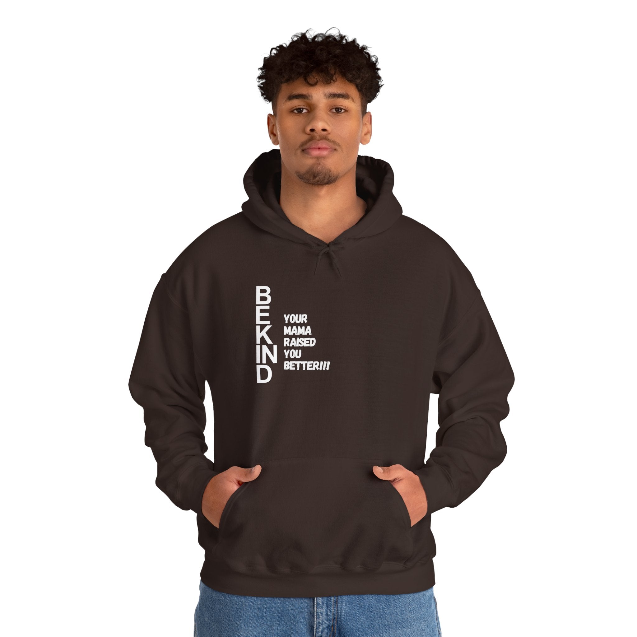 BE KIND Hoodie — 'Be Kind' Message Sweatshirt for Everyday Comfort